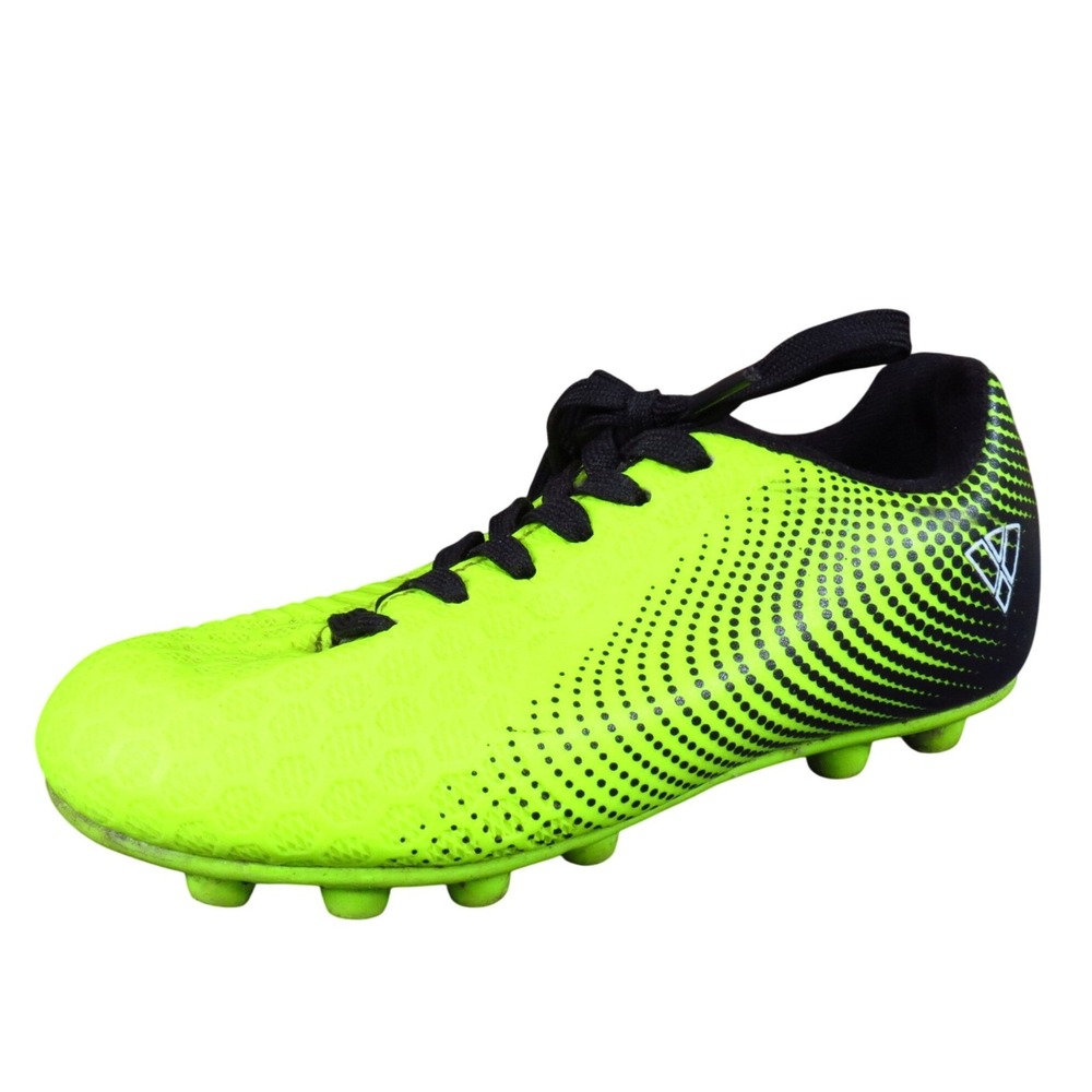 Vizari Stealth FG Toddler Unisex Soccer Cleats‎ 10.5C Athletic Neon Green Black